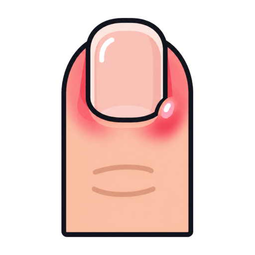 Inflammation du pourtour de l’ongle